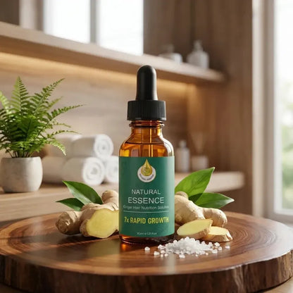 Natural essence ginger hair nutrition solution 7* rapid growth 30ml