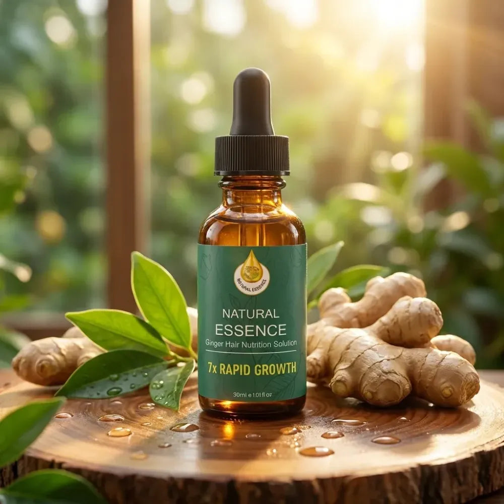 Natural essence ginger hair nutrition solution 7* rapid growth 30ml