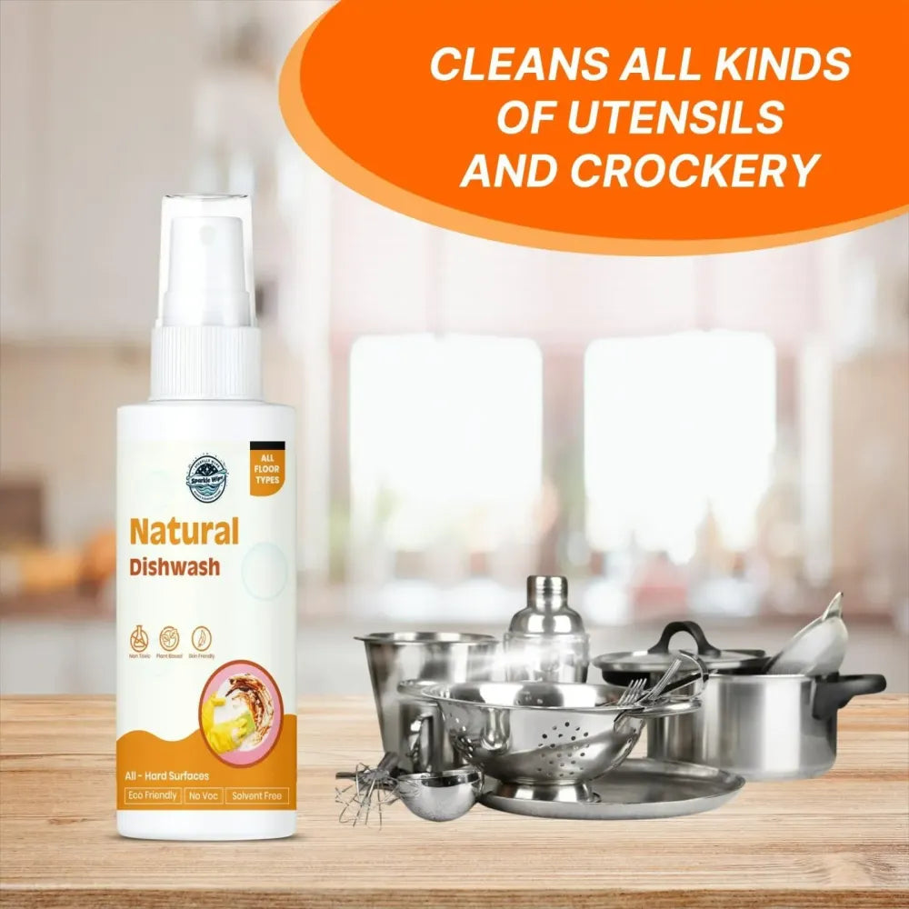 Natural liquid dishwash (pack of 2)
