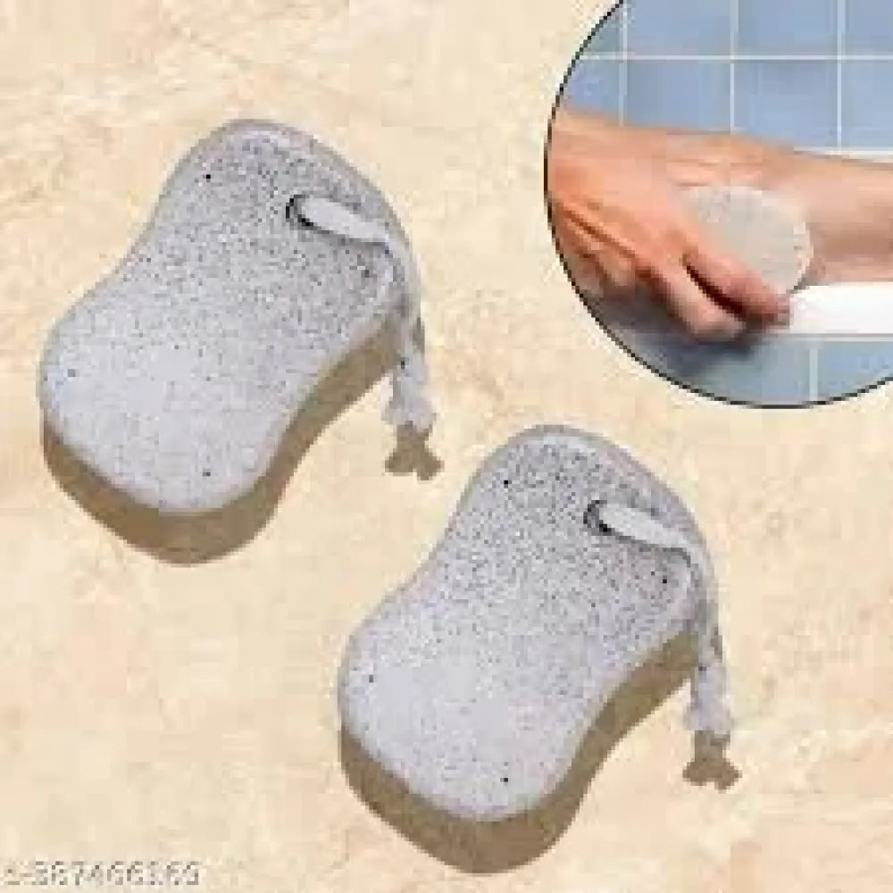 Natural oval pumice foot scrubber - health & beauty