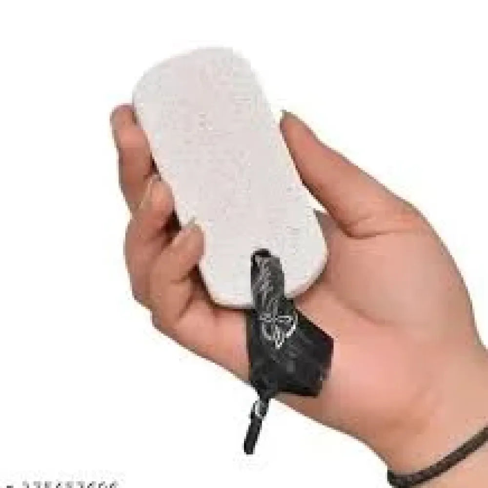 Natural oval pumice foot scrubber - health & beauty