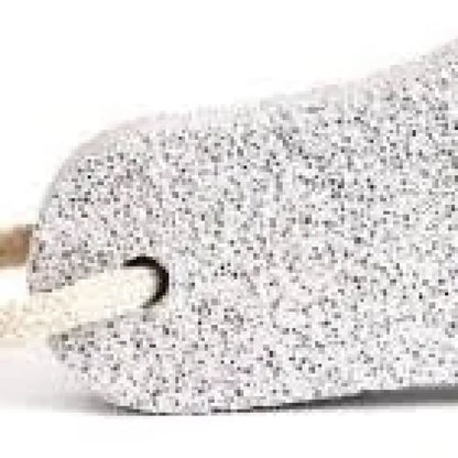 Natural oval pumice foot scrubber - health & beauty