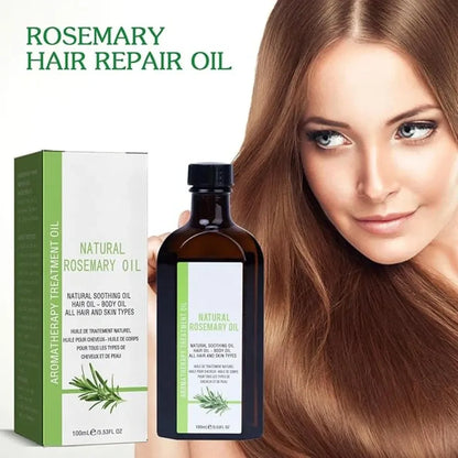 Natural rosemary hair oil