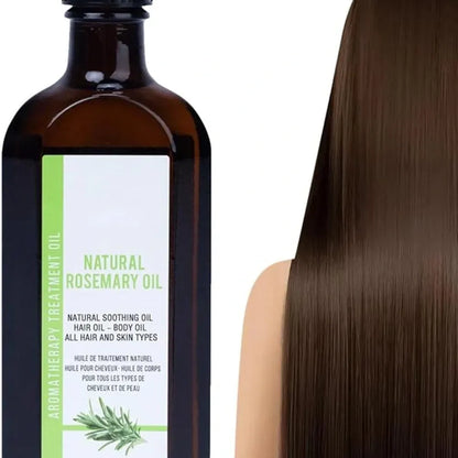Natural rosemary hair oil