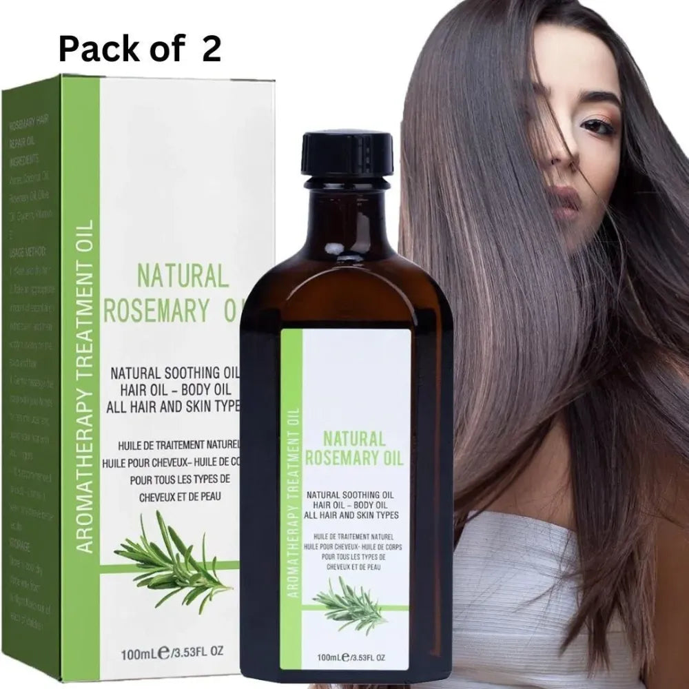 Natural rosemary hair oil