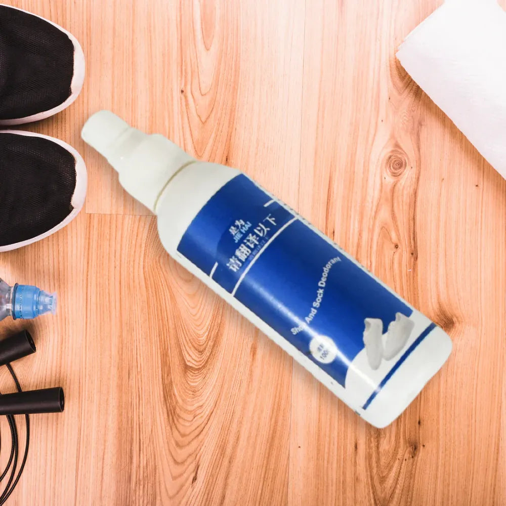 Natural shoe deodorant spray