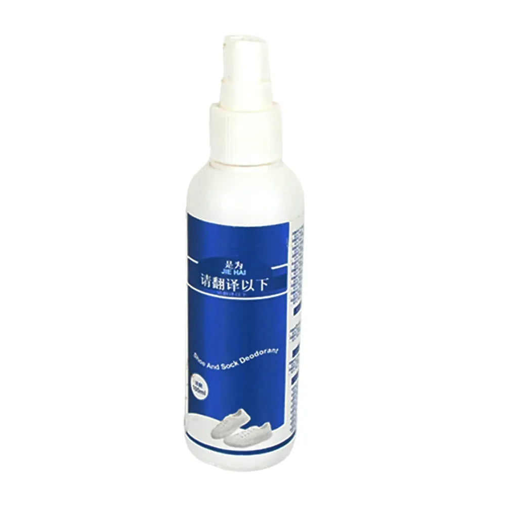 Natural shoe deodorant spray