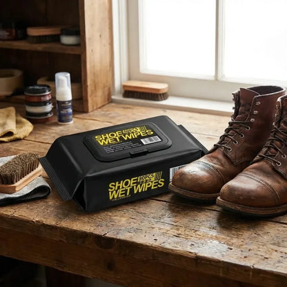 Natural sneaker cleaner wipes