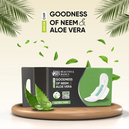 Neem & aloe vera sanitary pads - health care