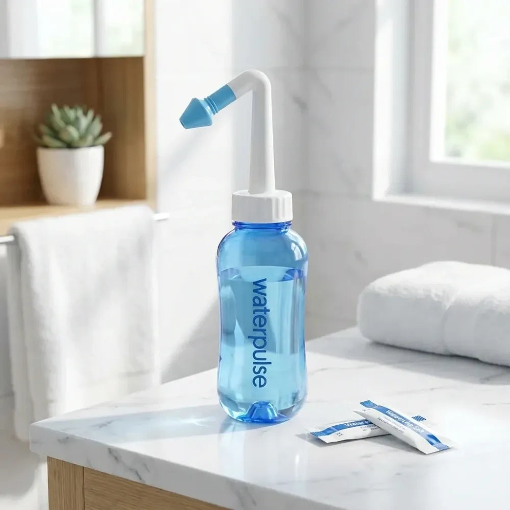 Neti pot for sinus cleaning | bpa-free nose wash cleaner adults & kids