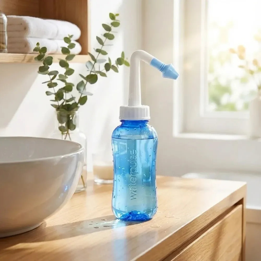 Neti pot for sinus cleaning | bpa-free nose wash cleaner adults & kids