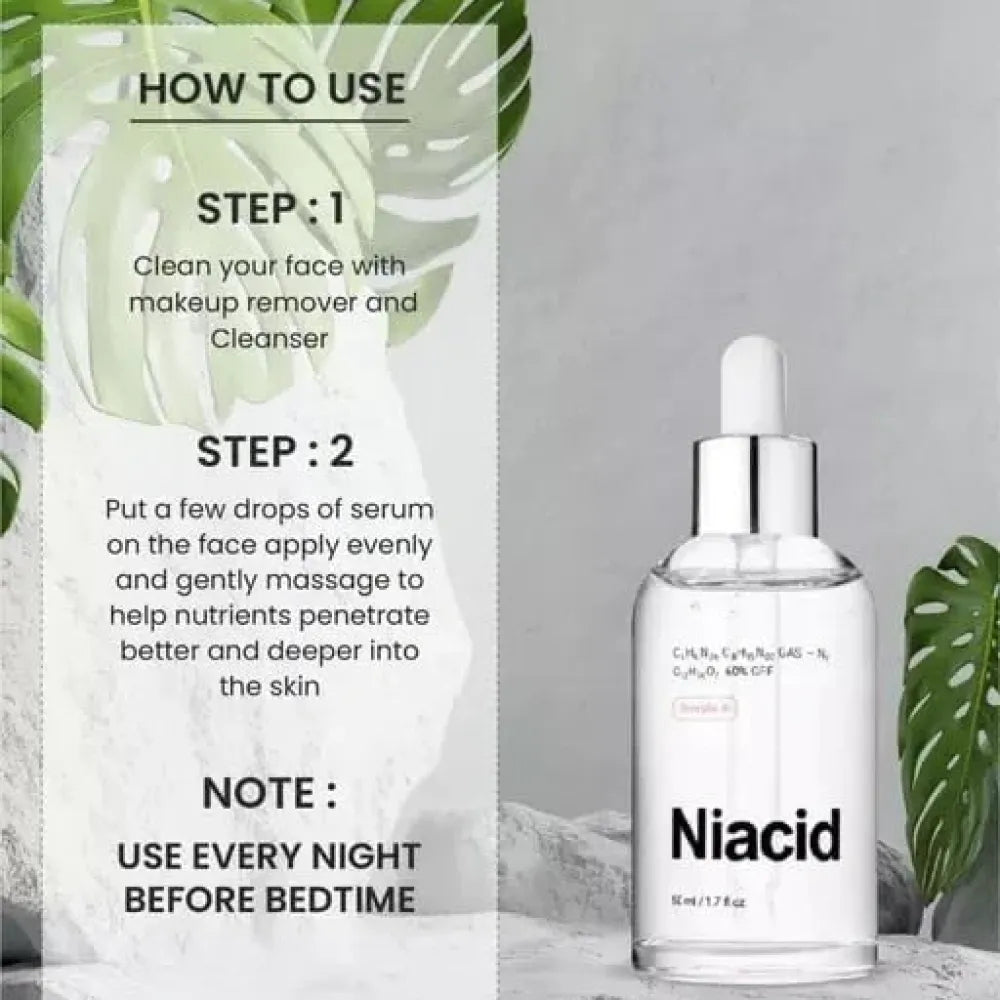 Niacid face serum (pack of 2)