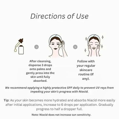 Niacid face serum (pack of 2)