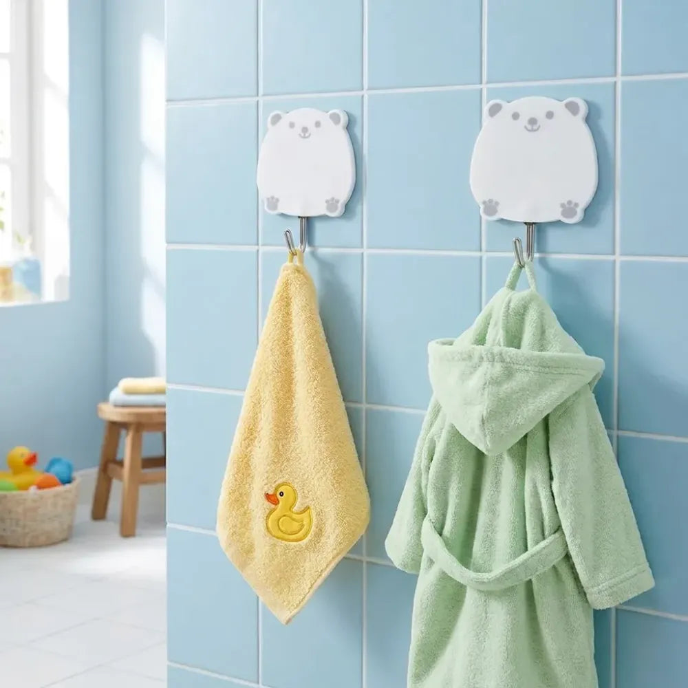 No-drill strong adhesive hooks - home improvement