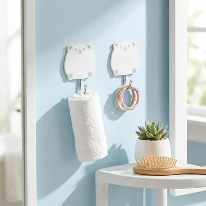 No-drill strong adhesive hooks - home improvement
