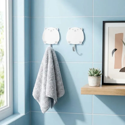 No-drill strong adhesive hooks - home improvement