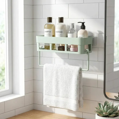 No-drill wall shelf - home improvement