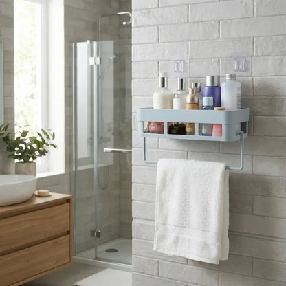 No-drill wall shelf - home improvement