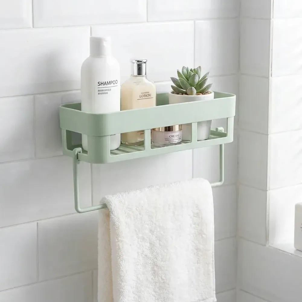 No-drill wall shelf - home improvement