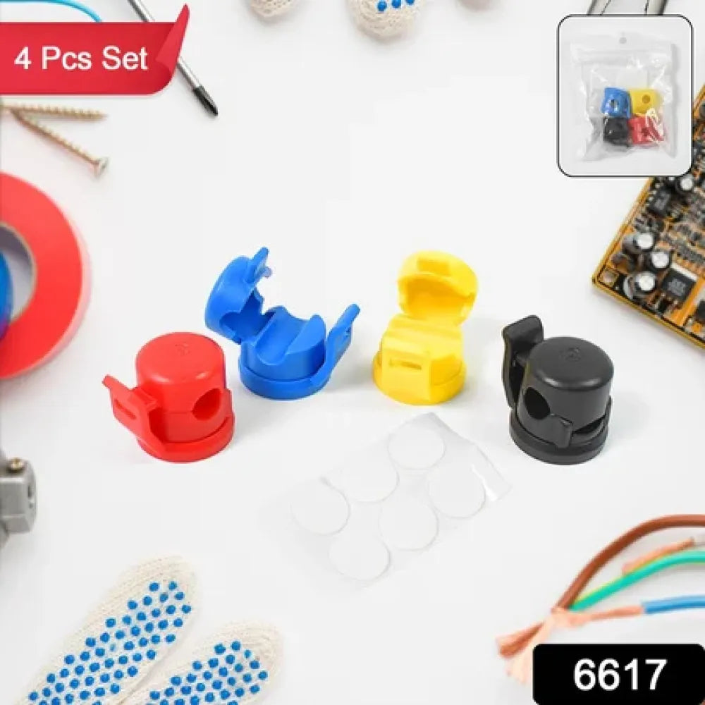 No-residue adhesive cable clips - home improvement