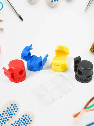 No-Residue Adhesive Cable Clips