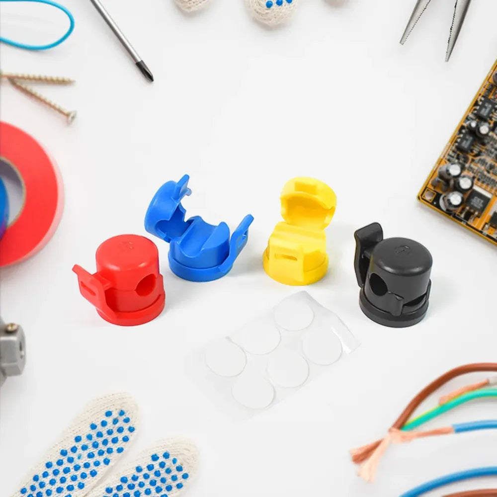 No-residue adhesive cable clips - home improvement