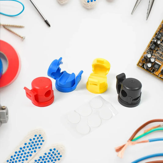 No-residue adhesive cable clips - home improvement