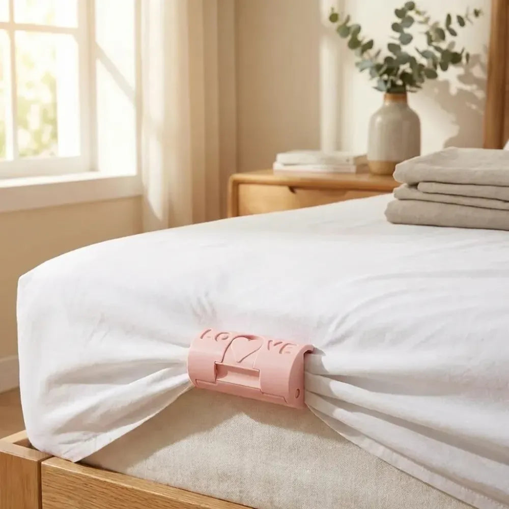No-slip bed sheet clips - home improvement