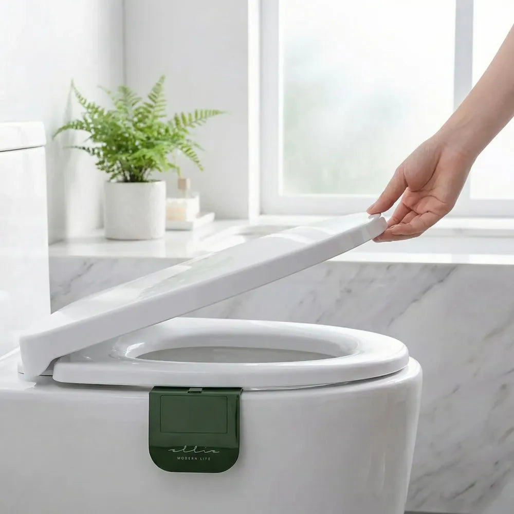 No-touch toilet seat lifters