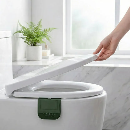 No-touch toilet seat lifters