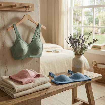 Non-padded cotton bra – pack of 3