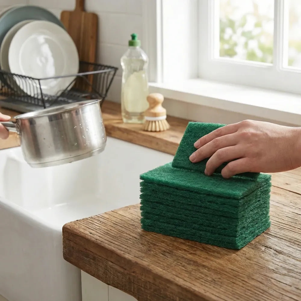 Non-scratch kitchen scrubber pads - home improvement