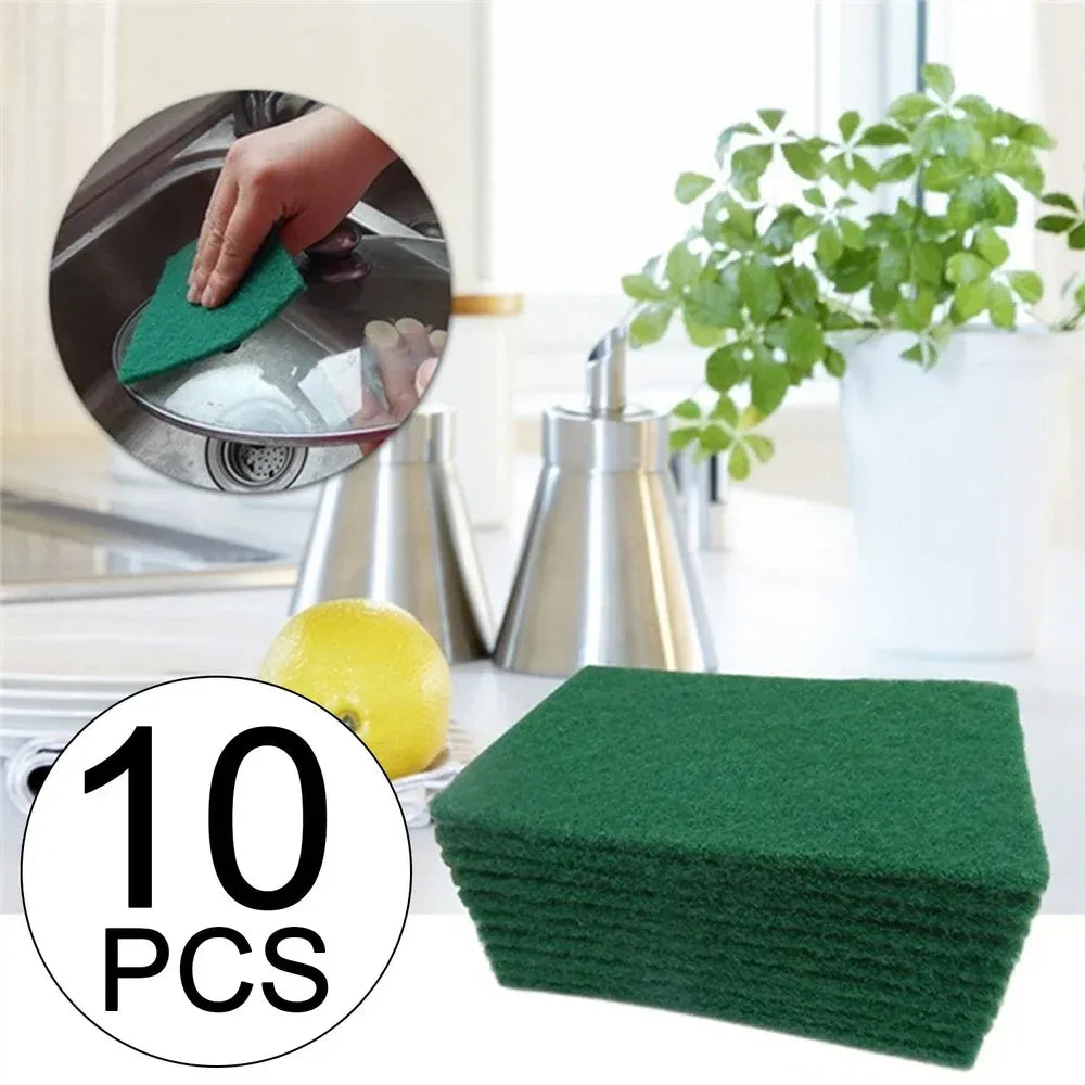 Non-scratch kitchen scrubber pads