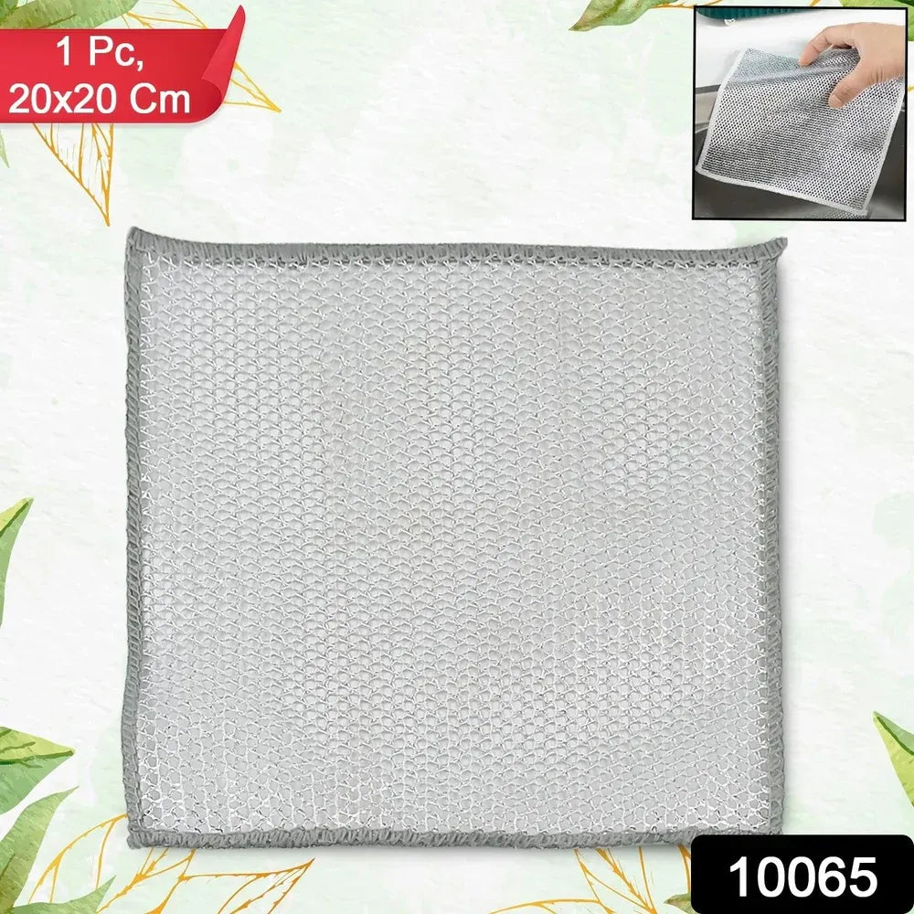 Non-scratch microfiber scrubber cloth - home & kitchen