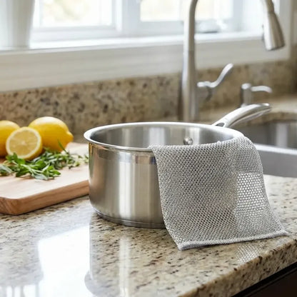Non-scratch microfiber scrubber cloth - home & kitchen