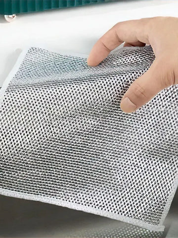 Non-Scratch Microfiber Scrubber Cloth