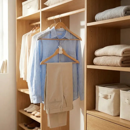 Non-slip clothes hangers - home improvement