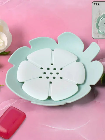 Non-Slip Plastic Soap Dish