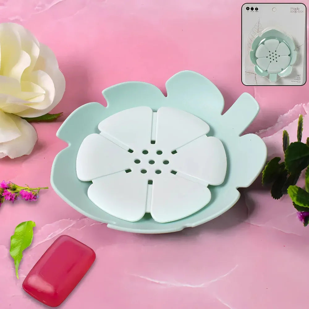 Non-slip plastic soap dish - home & kitchen