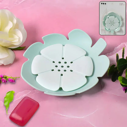Non-slip plastic soap dish - home & kitchen