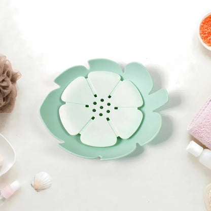 Non-slip plastic soap dish - home & kitchen