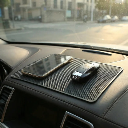 Non-slip silicone car dashboard mat
