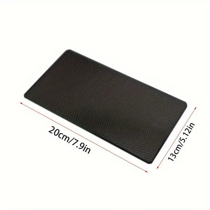 Non-slip silicone car dashboard mat
