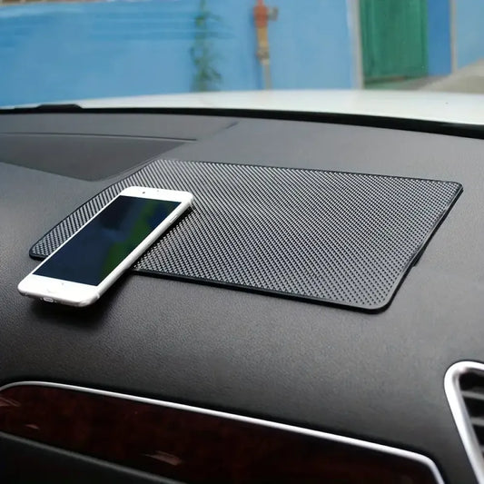 Non-slip silicone car dashboard mat