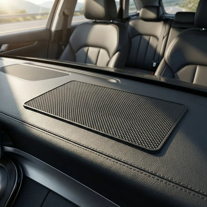 Non-slip silicone car dashboard mat