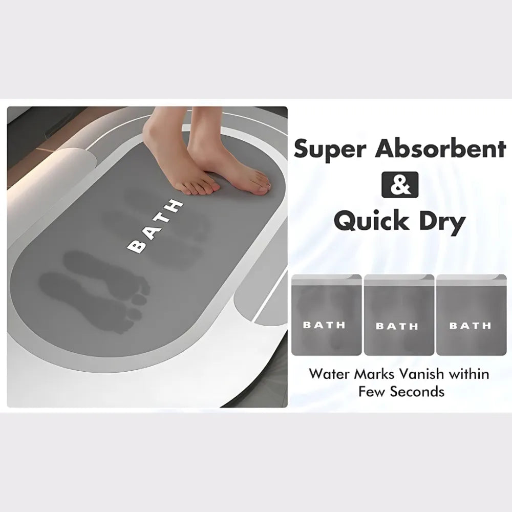 Non slip super absorbent mat (pack of 2)