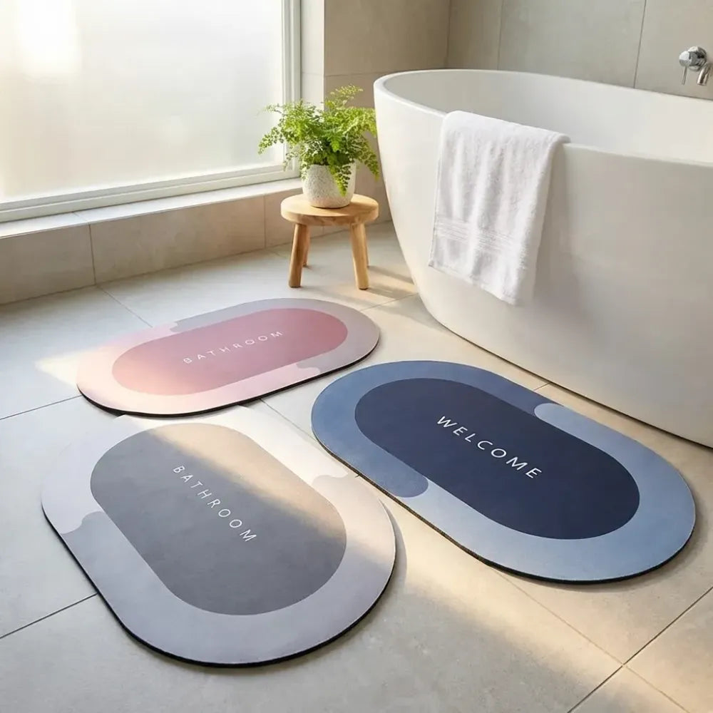Non slip super absorbent mat (pack of 2)