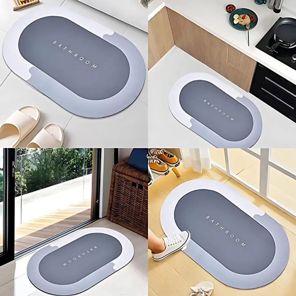Non slip super absorbent mat (pack of 2)