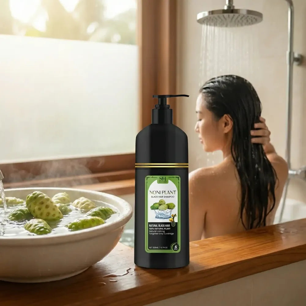 Noniplant black hair shampoo – 300ml (pack of 2)