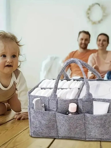 Nursery Storage Organizer-Foldable and Portable for Travelling